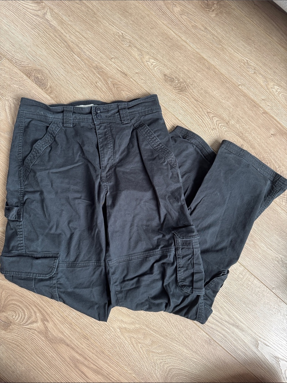 Abercrombie & Fitch Black Men's Cargo Pants